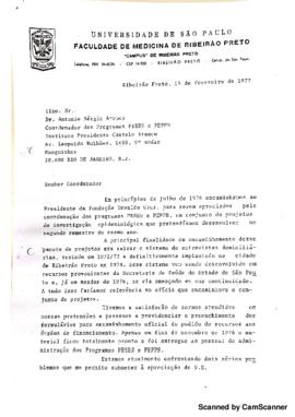 Ofício solicitando aprovação de projetos de pesquisa