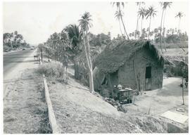 Moradia à margem da Rodovia Divaldo Suruagy, em Marechal Deodoro, Alagoas.