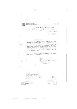 Carta de Vinicius da Fonseca (presidente da Fiocruz) para José Pelúcio Ferreira (presidente da Fi...