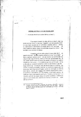 Projeto Peses 02: &quot;Campanhas sanitárias e sua institucionalização&quot;