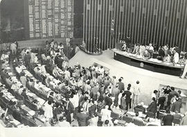 Constituinte de 1988 - votação do texto &quot;Saúde&quot;